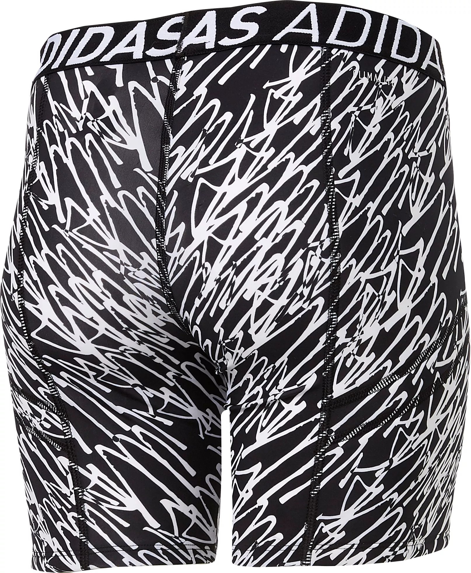 Adidas Women's Printed Softball Sliding Shorts 4 Adidas Women's Printed Softball Sliding Shorts - Image 2