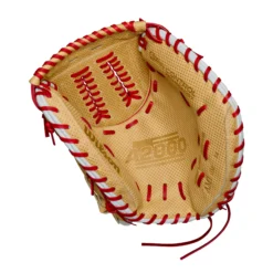 Wilson 34'' Aubree Munro A2000 Series Game Model Fastpitch Catcher's Mitt W/ Spin Control™ -DUCK Sporting Goods WBW10024434 White PALM