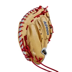 Wilson 34'' Aubree Munro A2000 Series Game Model Fastpitch Catcher's Mitt W/ Spin Control™ -DUCK Sporting Goods WBW10024434 White SDEL