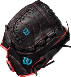 Wilson 11" Girls' Flash Series Softball Glove -DUCK Sporting Goods WBW10040611 NOCOLOR SDE