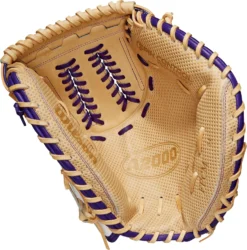 Wilson 34'' Aubree Munro A2000 SuperSkin Series Fastpitch Catcher's Mitt 2023 -DUCK Sporting Goods WBW10101834 NOCOLOR PALM