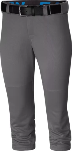 Easton Women's Elite Softball Pants -DUCK Sporting Goods WELITEP GR88 Graphite FRT alt1