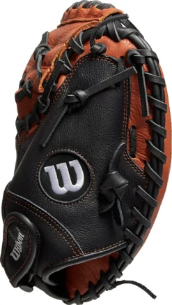Wilson 32'' Youth A550 Series Catcher's Mitt -DUCK Sporting Goods WTA05RB20DCM Brown SDER