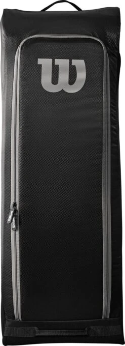 Wilson Team Gear Wheeled Bag 11 Wilson Team Gear Wheeled Bag -DUCK Sporting Goods WTA9710 BL Black TOP