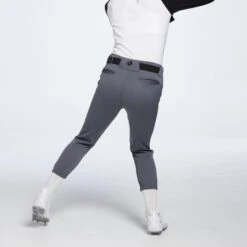 DeMarini Women's Fierce Softball Pants -DUCK Sporting Goods WTD3040 Charcoal MODBCK alt1