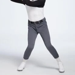 DeMarini Women's Fierce Softball Pants -DUCK Sporting Goods WTD3040 Charcoal MODFRT alt1