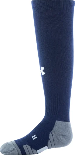 Under Armour Kids' Team Over-The-Calf Baseball/Softball Socks -DUCK Sporting Goods YU771Z MidnightNavyGraphWht SDE